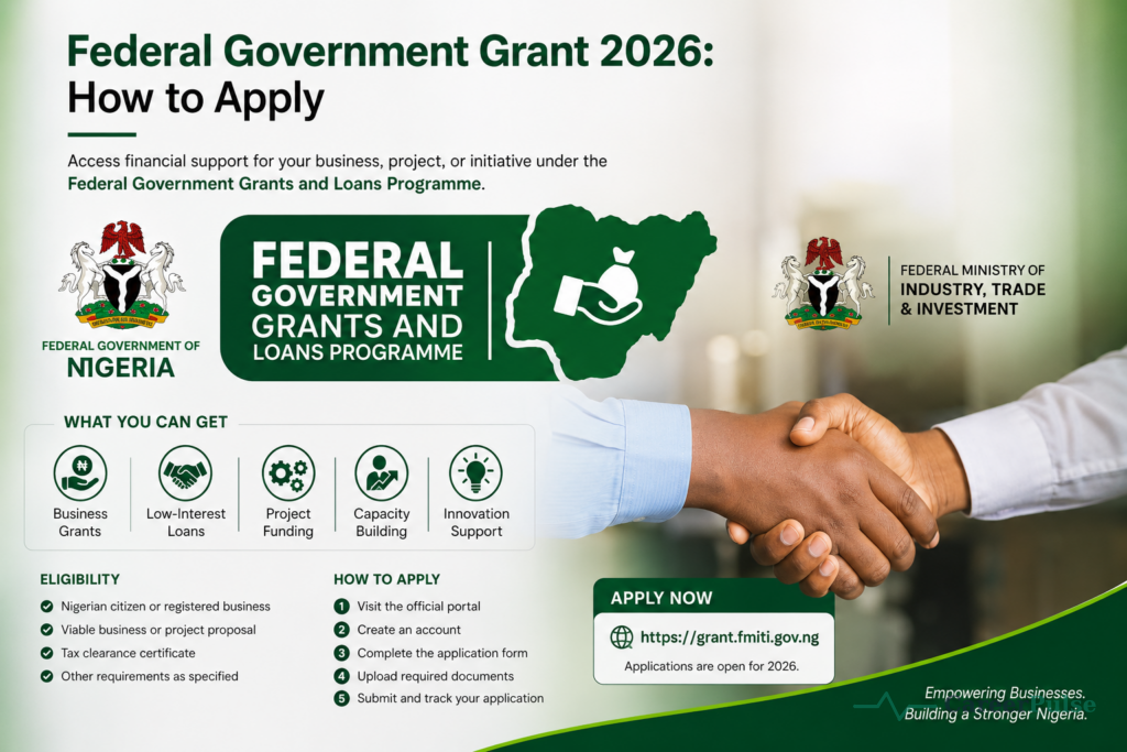 Federal Government Grant 2026
