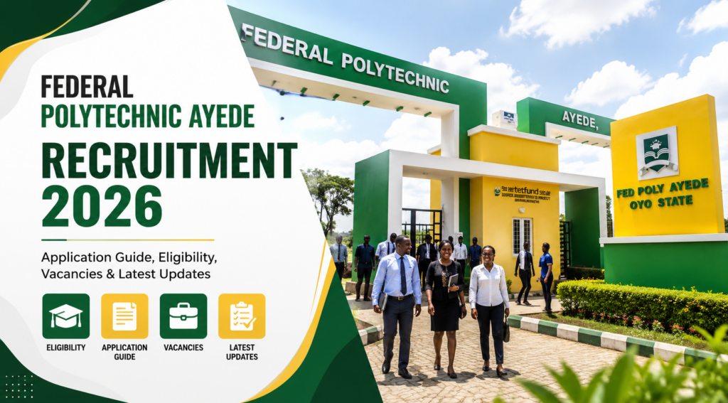 Federal Polytechnic Ayede Recruitment 2026