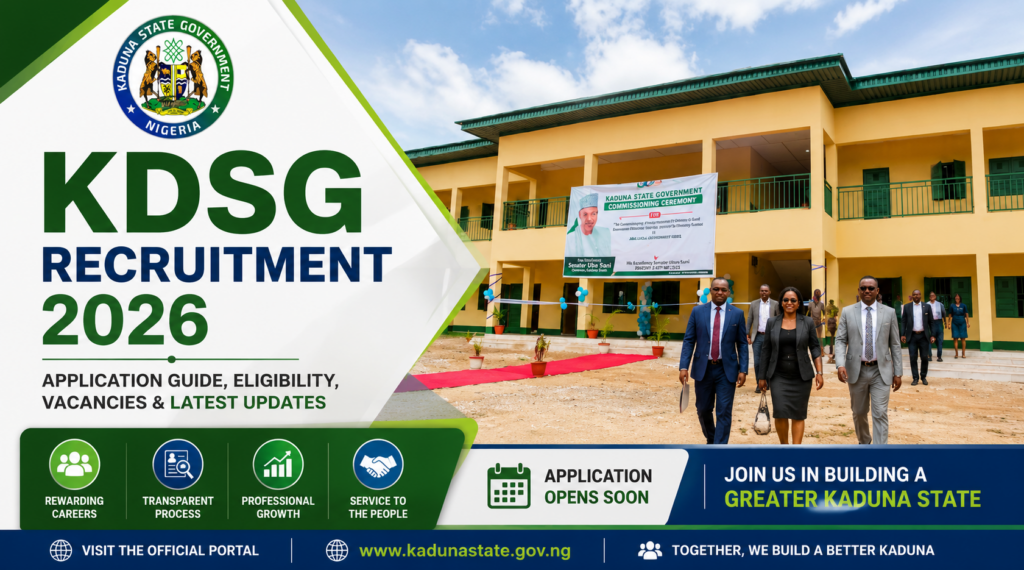 Kaduna State Government Recruitment 2026