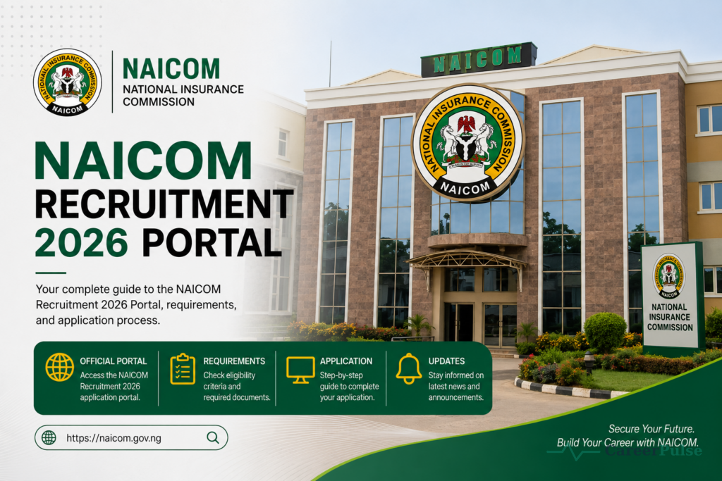NAICOM Recruitment 2026 Portal