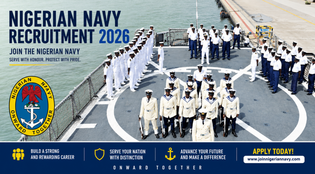 Nigerian Navy Recruitment 2026