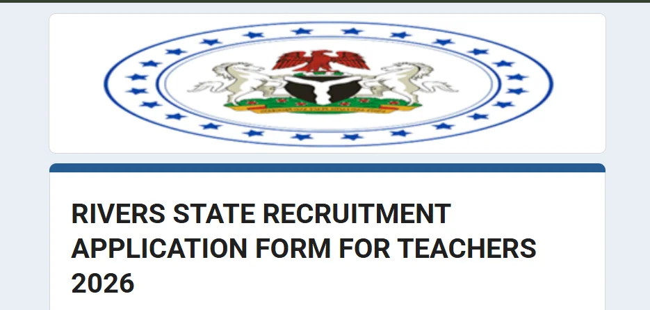 Rivers State Teachers Recruitment 2026